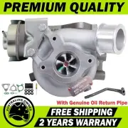 Upgrade Billet Turbo+Genuine Oil Return Pipe For Mitsubishi Triton MQ 4N15 2.4L