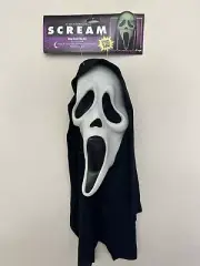 1997 EASTER UNLIMITED FUN WORLD GHOST FACE MASK SCREAM NWT Vintage *Details*