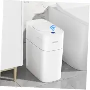 Automatic Motion Sensor Bathroom Trash Can with Lid, 3 Gal Touchless 3 Gallon