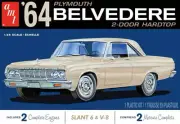AMT 1188 1:25 1964 Plymouth Belvedere (W-Slant 6 Engine) Model Kit