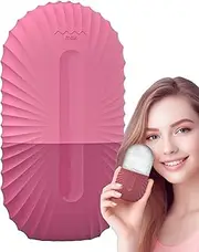 Ice Face Roller, Cooling Reusable Glow Cube Ice Roller for Face, Face Roller, Silicone Skincare Tool Beauty Facial Rollers, Brighten Skin