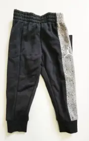 Jordan Little Boys Jumpman Air Speckle Fleece Pants Black Multi Sz 4 - NWT