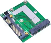 Mini PCI-E MSATA SSD to 2.5'' SATA 6.0 GPS Adapter Converter Card Module Board U