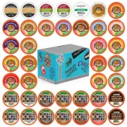 Flavored Decaf Coffee Pods Variety Pack, Great Mix of Decaffeinated Coffee Po...