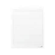 Staples Premium Arc Notebook System Refill Paper 8.5" x 11" 50 Sheets Narrow