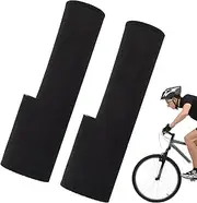 Front Fork Cover,Adjustable Front Fork Stickers | 2X Chain Protective Front Fork Protective, Frame Tape Guard, Soft, for Most Front Forks
