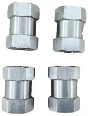 4 Lot Workman SS-NUT-DH Stainless Steel 1" CB Radio Antenna Replacement Stud Nut