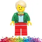 ☀️ New LEGO City - Bank Teller Minifigure From 10251 Minifigures
