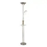Seed USB LED Mother & Child Floor Lamp - Antique Brass