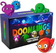 Doomlings Classic Card Game (Lightning Edition), Suitable for 2-6 Players, Fun Family Game for Kids and Adults, Ages 10 and Up | Includes 1 Mystery Holofoil