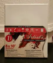 8 X 10 Stretched Canvas - Daler Rowney - Artists Professional