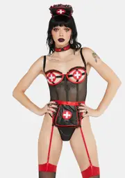 [Trickz N' Treatz] I'm Ur Medi-sin Lingerie Set