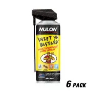 6 x Nulon Pro-Strength Shift Ya Bastard Multi-Purpose Lube Spray SHIFT550