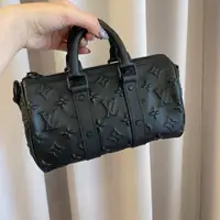 在飛比找PopChill優惠-[二手] 全新‼️LV 經典 Keepall XS 黑色 小