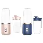 Portable Blender, with Water Bottle USB Fruit Mixer Juicer Cup for Milkshake