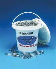Barbed Staples 1.75 In C3 8 Pound Null