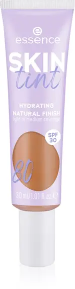[Essence cosmetics] essence SKIN tint lightweight hydrating foundation SPF 30 color 80 30 ml