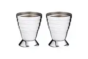 2x Barcraft 15-75ml Stainless Steel Cocktail Jigger Measure Cup Party Barware