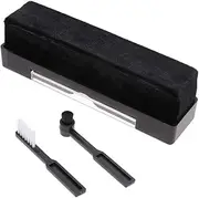 Angoily Records Cleaning Brush Kit Scrubbing and Villi Brush for Dust Stains Fingerprint Removal