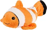 Warmies Clown Fish Plush Large Size, Fully Microwavable and Weighted Cuddly Toy for Anxiety, Chill in The Freezer or Heat in Microwave, Soft Toy Heat Pad