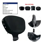 2000-up Yamaha V-Star 1100 Classic Silverado Motorcycle Rider Driver Backrest