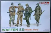 Dragon 6002 Waffen SS Ardennes Soldiers 1944/45 1/35 Scale Model Kit 1:35 DML