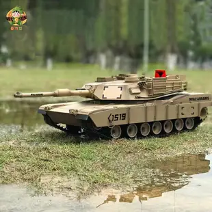遙控汽車 高速遙控車 履帶式遙控坦克車 旋轉炮臺對戰坦克軍事模型充電動遙控車 男孩玩具