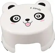 Yardenfun Thickened Nonslip Step Stool Adorable Foot Stool with Cartoon Design for Bathroom Kitchen Use Lightweight Portable for Potty Training and Safety