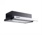 Rangehood: Devanti 600mm Steel Slide Out Kitchen Canopy Black