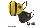 Wellington Pheonix A-League Large Adult Reversible Washable Face Mask