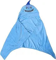 RORPOIR 's Shark Bath Towel Hood Soft Fleece Absorbent Quick Dry Cartoon Pattern Bathrobe
