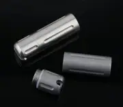 New Pure Titanium Mini Sealed Waterproof Pill Box Storage Pendant Box EDC Tools