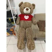在飛比找蝦皮購物優惠-超大號大熊娃娃160公分毛絨玩具泰迪熊抱抱熊玩偶布娃娃-已拆