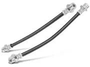 Rear Brake Hose Set For 09-14 Honda Fit 1.5L 4 Cyl LX DX Sport EX Base PB34Z9 (for: Honda)