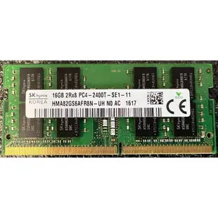DDR4 4GB 8GB 16GB 海力士 美光 金士頓 2400 筆電 RAM 記憶體