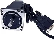 Nema 23 Closed-Loop Stepper Motor Driver Servo Motor 57HBS3401 96mm Step Motor 2.2NM 1000ppr Hybrid Closed Loop Step Motor+line (Size : 8mm Motor)