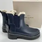 Marc Fisher Fargo Boot Women's Size 9 Waterproof Winter Snow Lug Sole Dark Blue