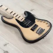 Mayones Jabba Bassic 4 Bass, Maple Fretboard, Trans Natural Black Burst Matt