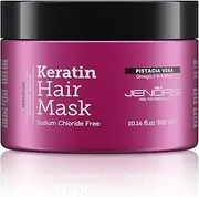 Jenoris Keratin Hair Mask 8.45 fl.oz / 250 ml Blend of Natural Keratin and Pistachio Oil to complete the nourishing Omega 3-6-9 Complex for dry hair and post-straightening treatments.