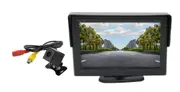 Elinz 4.3" Monitor CMOS Reversing Camera Rearview Night Vision Track Moving Guidelines