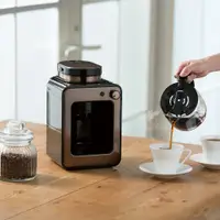 在飛比找COCORO Life優惠-【日本SIROCA】 自動研磨咖啡機SC-A1210 紅/棕