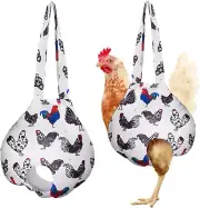 Paterr 2 Pack Chicken Holder Bag, Catching Hand Bag Hen Sling Carry Bag with ...