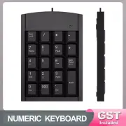 USB Numeric Keypad 19 keys Numpad Number Pad For Windows Macbook PC Laptop