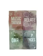Professor Puzzle Card Game 4 Pack Multi-game Trivia Knowledge Fun