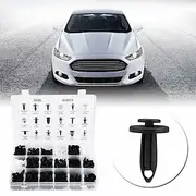 Car Fastener Box Set Plastic Rivet Clips Assortment Kit for Bumper Fender Door Panel Trim Retainer Push Clips Automotive Interior Exterior Clip Set