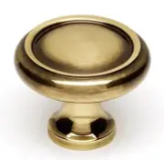 Alno A1151-PA 1 1/4" Knob Polished Antique
