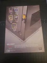 Nintendo Gamecube Walmart Print Ad 2005 8x11 Great To Frame