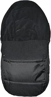 Car Seat Footmuff/Cosy Toes Compatible with ABC Design Hazel - Black Jack