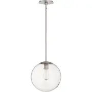 Quorum International 80-12-65 Fort Worth Pendant Satin Nickel