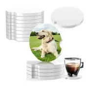 Car Coasters, Car Cup Holder Coasters with Finger Notches Keep Vehicles 7762